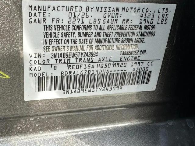 2026 Nissan Sentra SL