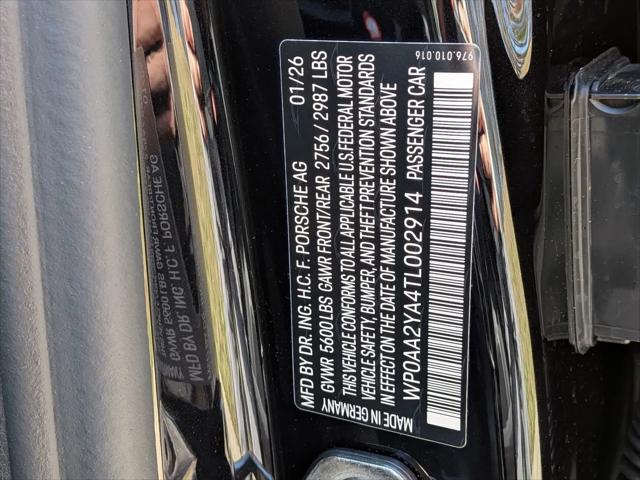 2026 Porsche Panamera 4