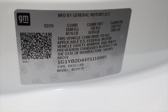2026 Chevrolet Corvette Stingray Coupe, 2LT, RWD