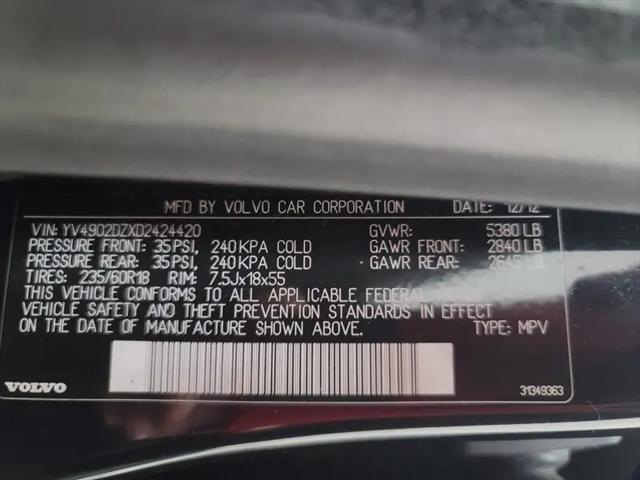 2013 Volvo XC60 T6