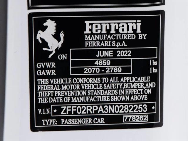 2022 Ferrari Portofino Standard
