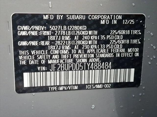 2026 Subaru Outback Limited