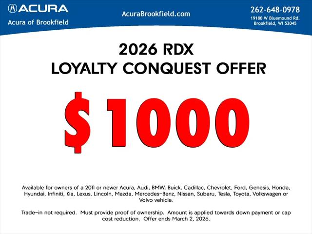 2026 Acura RDX Technology
