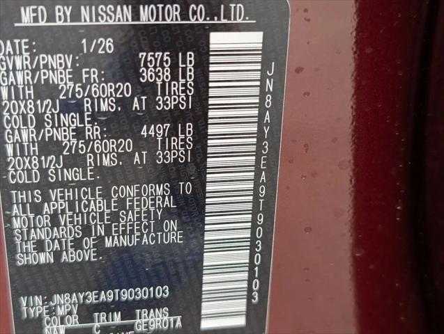 2026 Nissan Armada Platinum