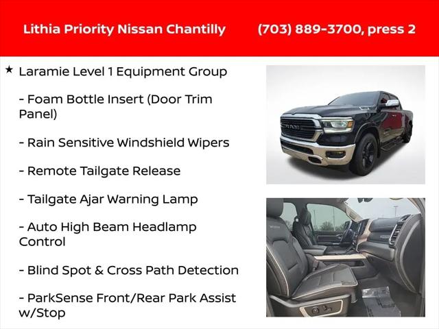 2020 Ram 1500 Laramie Crew Cab 4x4 5'7" Box