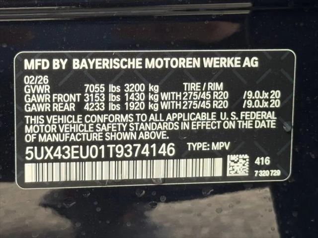 2026 BMW X5 xDrive50e