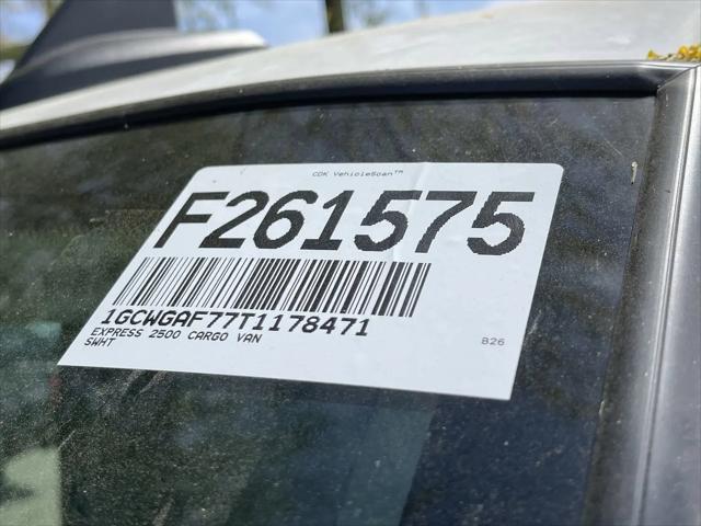 2026 Chevrolet Express Cargo Van 2500 Regular Wheelbase, WT, RWD