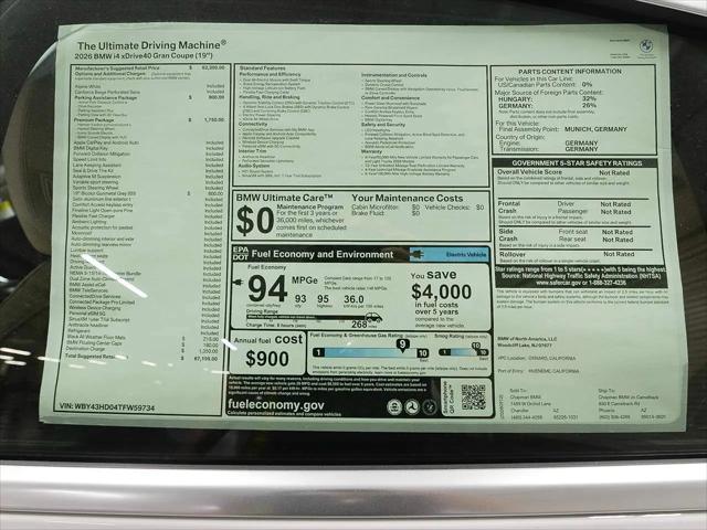 2026 BMW i4 xDrive40