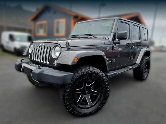 2017 Jeep Wrangler Unlimited Sahara for sale in Tacoma, WA
