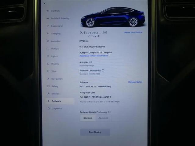 2017 Tesla Model S 75D