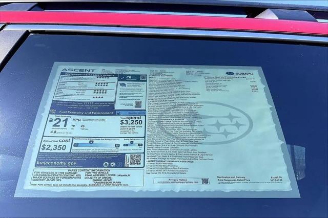 2026 Subaru Ascent Touring 7-Passenger