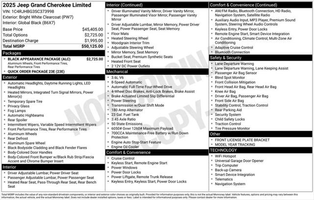 2025 Jeep Grand Cherokee Limited 4x4