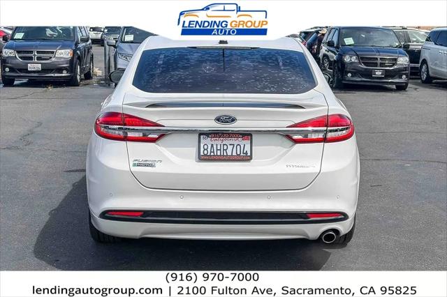 2017 Ford Fusion Energi Titanium