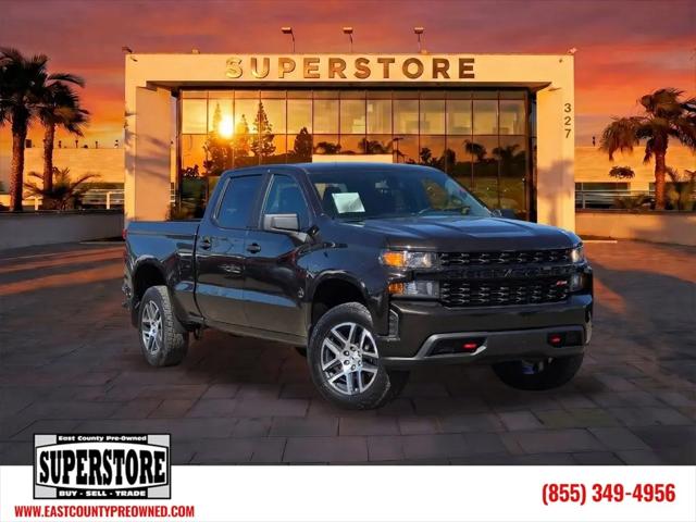 2020 Chevrolet Silverado 1500 4WD Crew Cab Standard Bed Custom Trail Boss for sale in El Cajon, CA