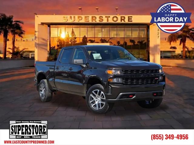 2020 Chevrolet Silverado 1500 4WD Crew Cab Standard Bed Custom Trail Boss for sale in El Cajon, CA