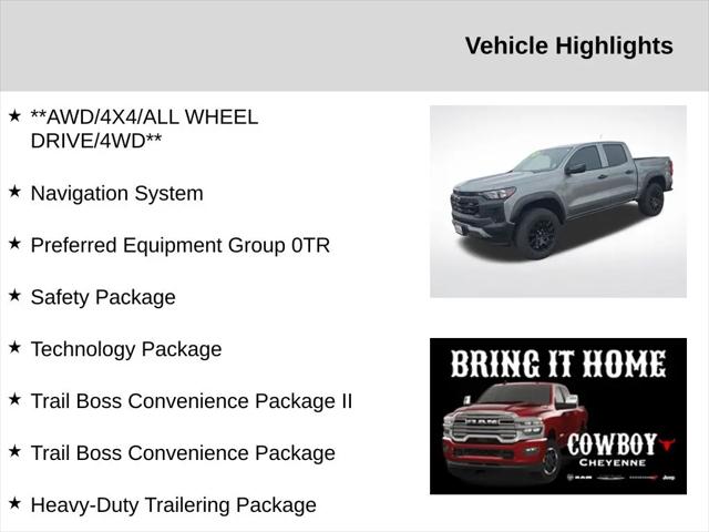 2024 Chevrolet Colorado 4WD Trail Boss