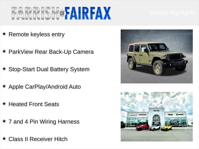 2026 Jeep Wrangler 4-Door Willys 4x4