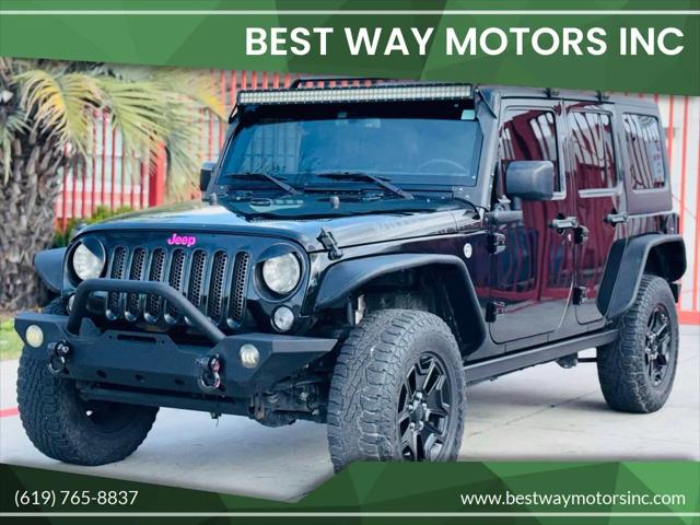 2016 Jeep Wrangler Unlimited Willys Wheeler for sale in San Diego, CA