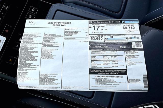 2026 INFINITI QX80 SPORT AWD