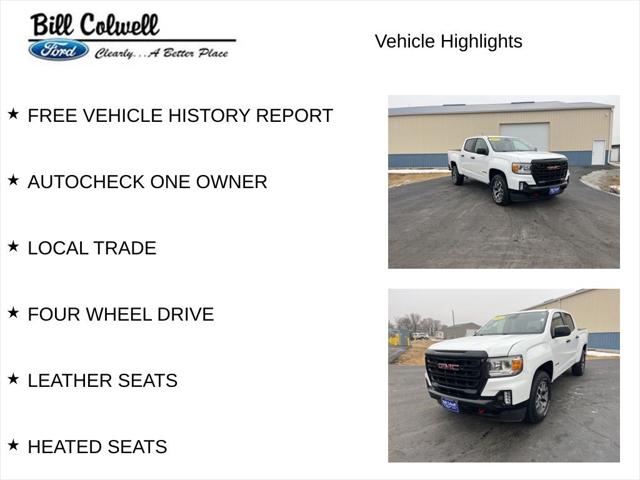 2021 GMC Canyon 4WD Crew Cab Short Box AT4 - Leather