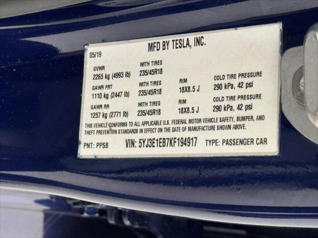 2019 Tesla Model 3 Long Range
