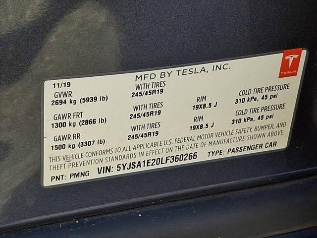 2020 Tesla Model S Long Range Dual Motor All-Wheel Drive