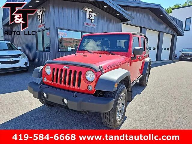 2014 Jeep Wrangler Unlimited Rubicon for sale in Saint Marys, OH