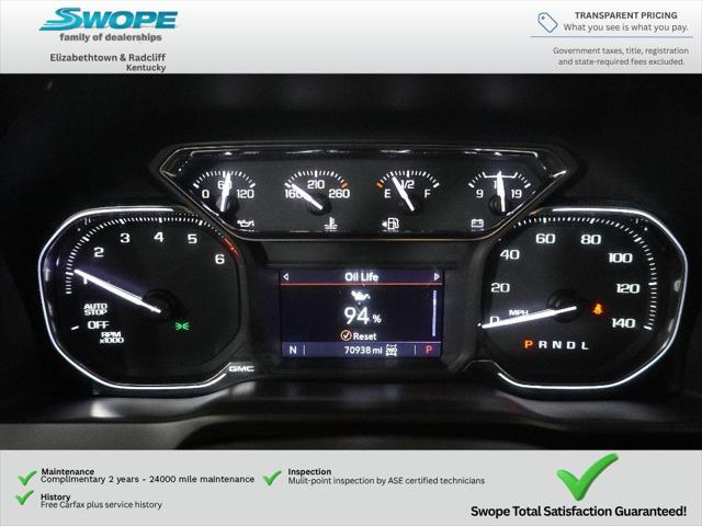 2020 GMC Sierra 1500 4WD Crew Cab Short Box SLT