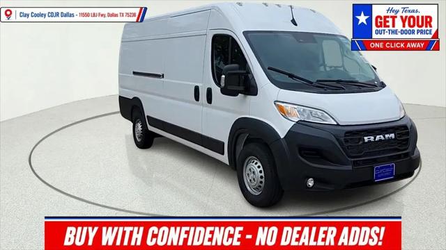 2026 Ram ProMaster Cargo Van Tradesman Super High Roof 159" WB EXT w/Pass Seat for sale in Dallas, TX