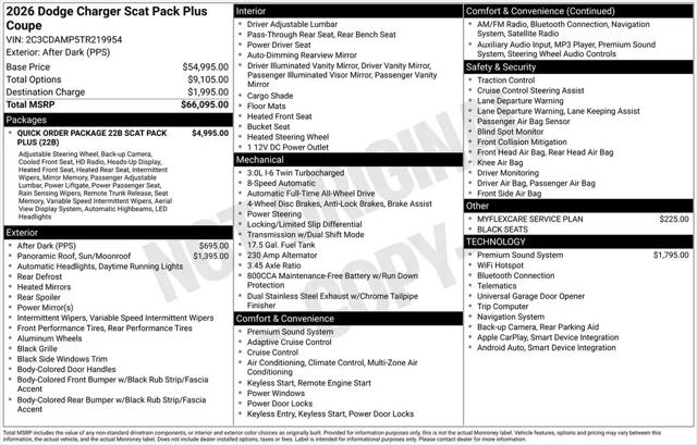2026 Dodge Charger Scat Pack Plus 2-Door AWD