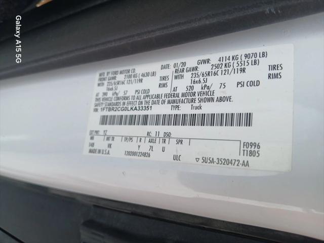 2020 Ford Transit Cargo Van Medium Roof w/LWB