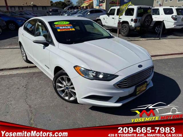 2017 Ford Fusion Hybrid S for sale in Manteca, CA