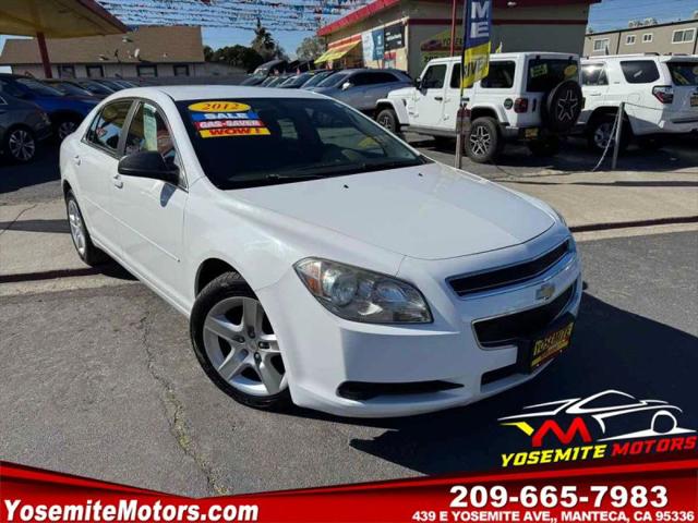 2012 Chevrolet Malibu LS for sale in Manteca, CA
