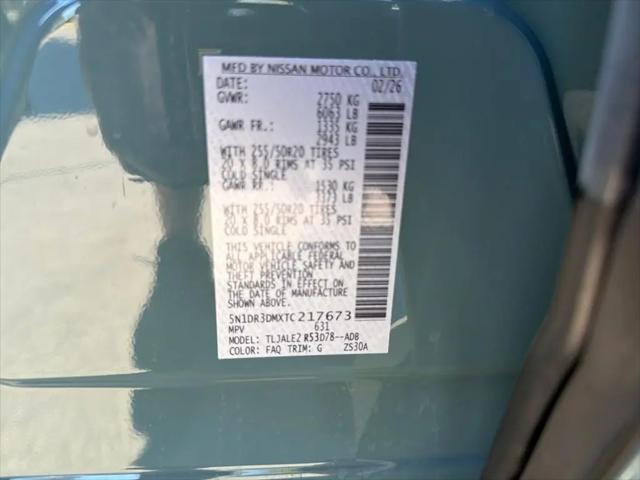 2026 Nissan Pathfinder Platinum