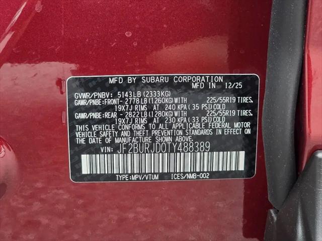 2026 Subaru Outback Touring XT