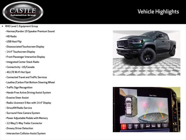 2026 Ram 1500 RHO Crew Cab 4x4 57 Box
