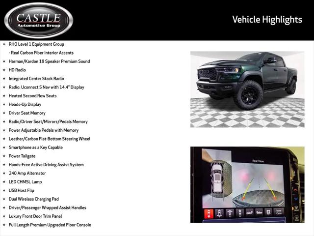 2026 Ram 1500 RHO Crew Cab 4x4 57 Box