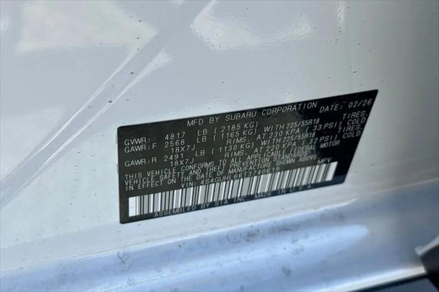 2026 Subaru Crosstrek Limited