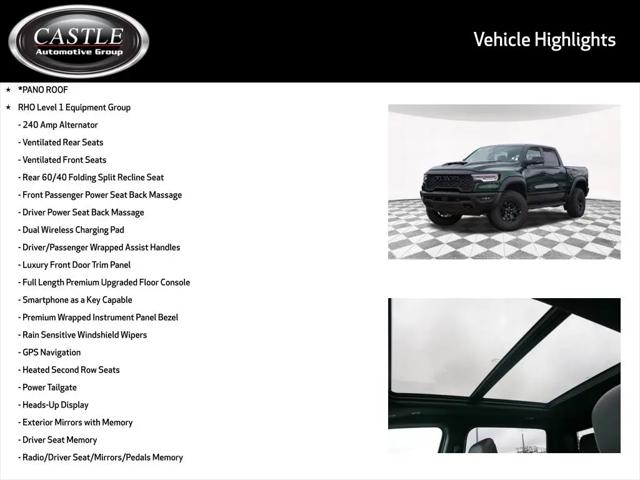 2026 Ram 1500 RHO Crew Cab 4x4 57 Box