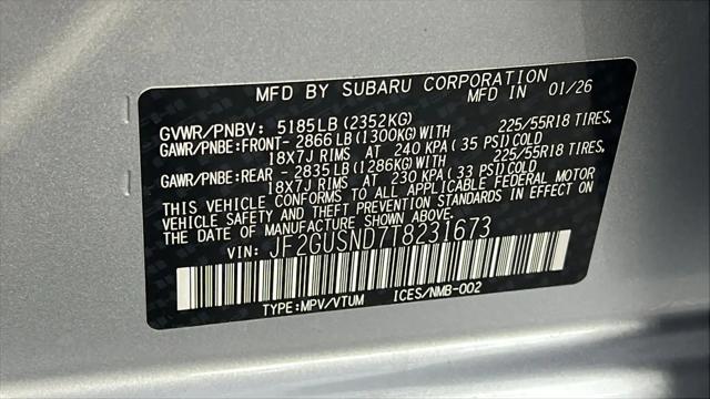 2026 Subaru Crosstrek Limited