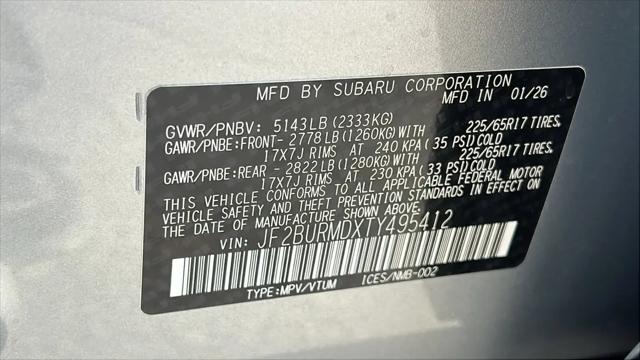 2026 Subaru Outback Wilderness