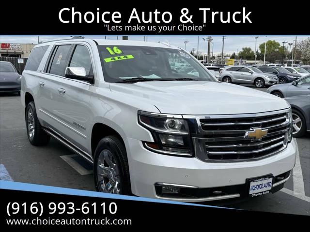 2016 Chevrolet Suburban LTZ for sale in Sacramento, CA