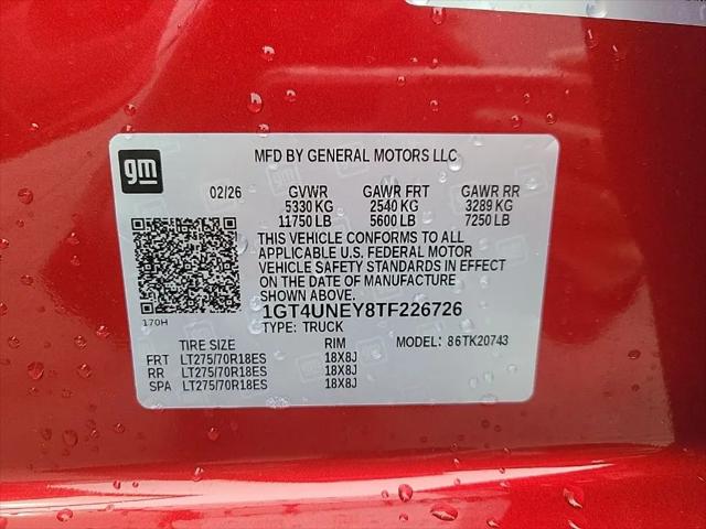 2026 GMC Sierra 2500HD Crew Cab, Standard Bed, SLT, 4WD