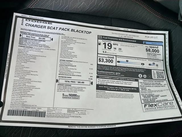 2026 Dodge Charger Scat Pack 2-Door AWD