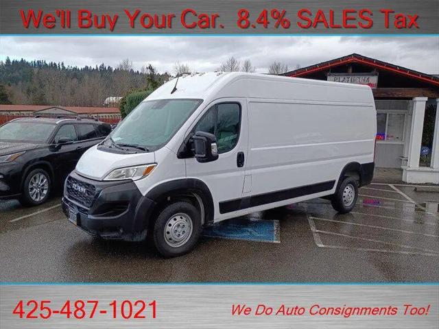 2023 Ram ProMaster 2500 Cargo Van High Roof 159 WB for sale in Woodinville, WA