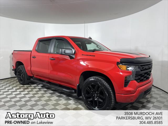 2023 Chevrolet Silverado 1500 4WD Crew Cab Short Bed Custom 2023 Chevrolet Silverado 1500 4WD Crew Cab Short Bed Custom