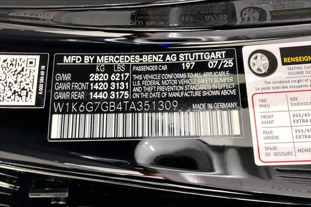 2026 Mercedes-Benz S 580 4MATIC