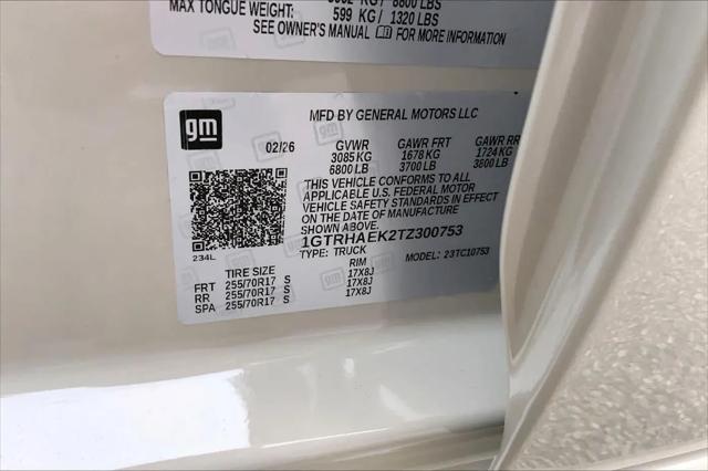 2026 GMC Sierra 1500 Double Cab, Standard Bed, Pro, RWD