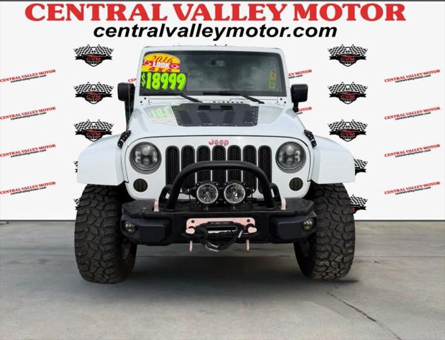 2016 Jeep Wrangler Unlimited Sahara for sale in Dinuba, CA