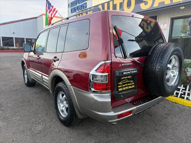 2001 Mitsubishi Montero Limited